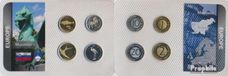 Slovénie Pièces de monnaie courante 1-20 Tolarjev pour collectionneurs