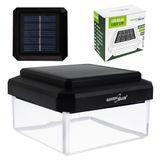 GreenBlue GB127 WW - Tuinlamp - LED-zonnelamp voor paal - 80x80 mm - Envelopvormige kap - 3200 K