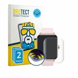 BROTECT - Screenprotector voor Trunsif Smartwatch 1.85" - Folie Beschermfolie transparant volledig dekking - 2 Stuks