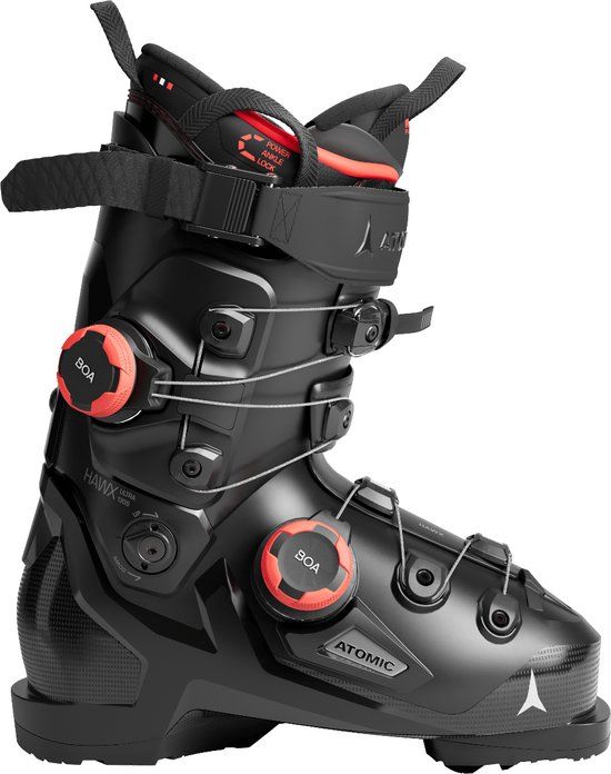 Atomic Hawx Ultra 130 S Dual Boa Ski Boots - Black - Unisex - Expert Level - All Mountain
