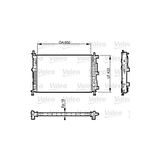 Valeo Radiateur 735555