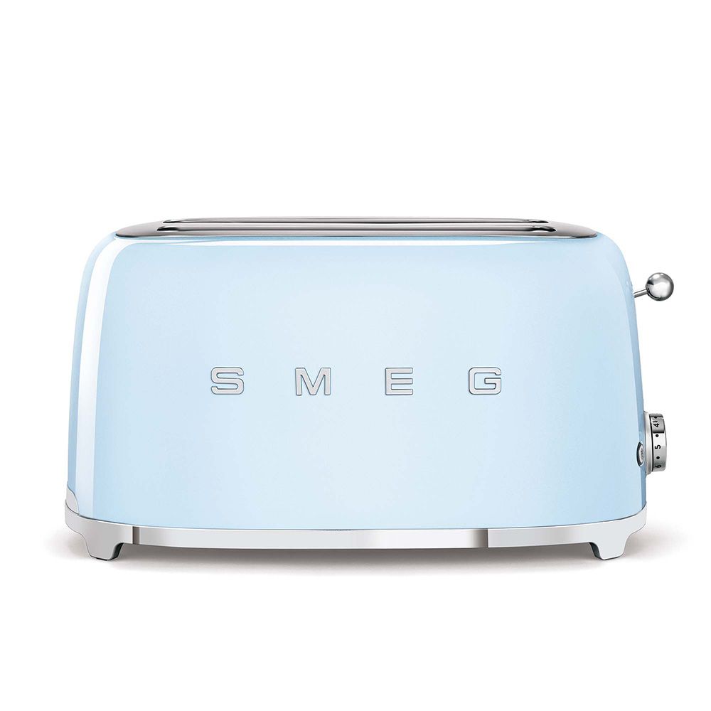 Smeg TSF02PBEU - Broodrooster - 4 sneetjes - 1500W - Blauw
