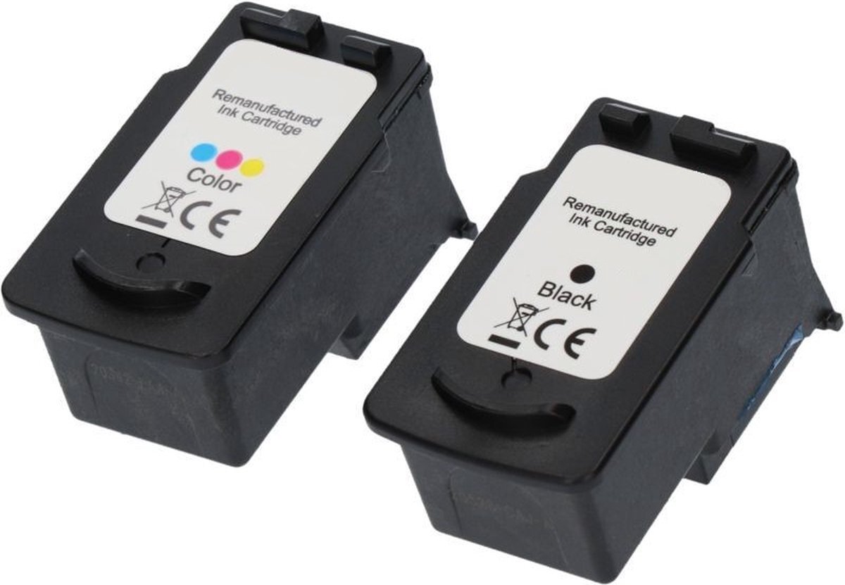 InktDL Inktcartridges (2X) geschikt voor Canon Pixma IP2700, MX330, MX340, MX350, MX360, MX410, MX420, MP230, MP240, MP250, MP260, MP270, MP280, MP480, MP490 en MP495 (PG-510/CL-511)