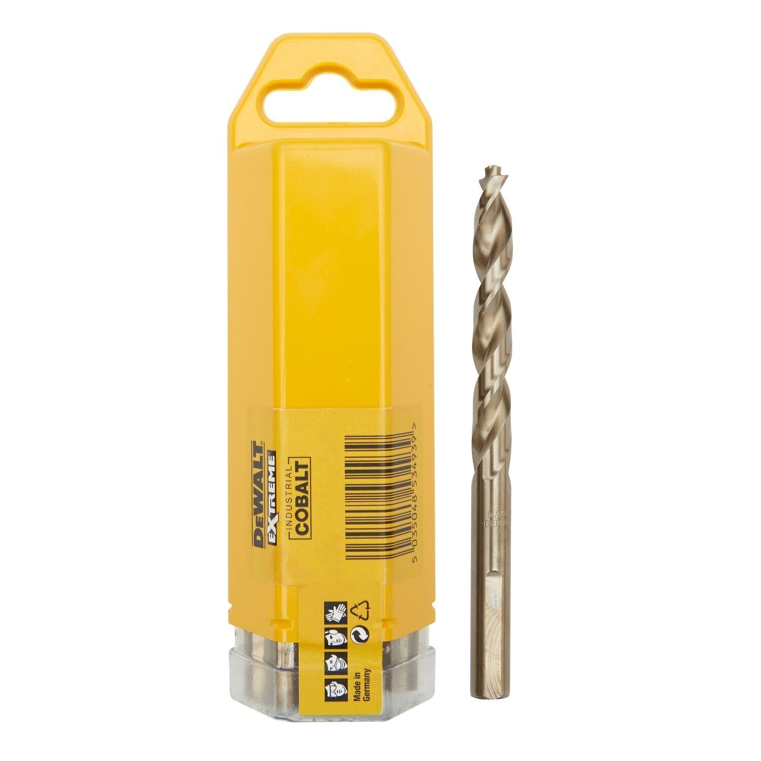 DT4939 Industrial Cobalt Drill Bit HSS 8.5mm - 10 Pieces
