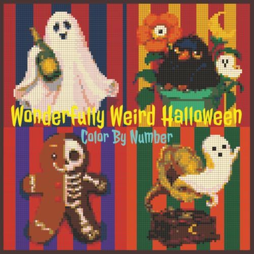 Wonderfully Weird Halloween Color By Number