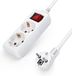 Aigostar 20HGX Stekkerdoos - 2-voudig - 5 meter - Wit