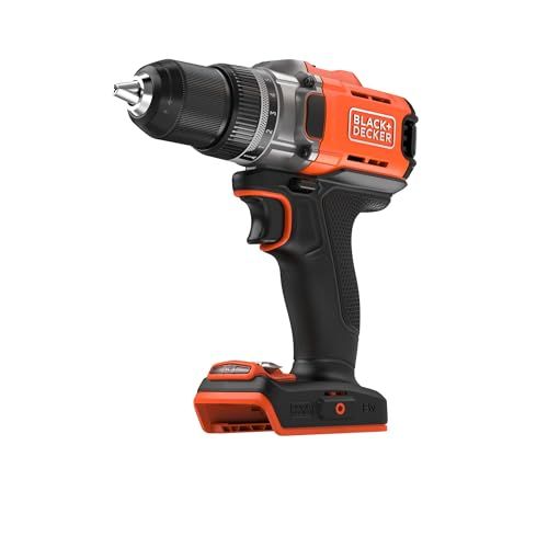 BLACK+DECKER POWERCONNECT™ 18V accuboormachine (zonder batterij en oplader), BCD382XN-XJ