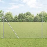 vidaXL Gelast gaashek 5000 x 150 cm Zilver
