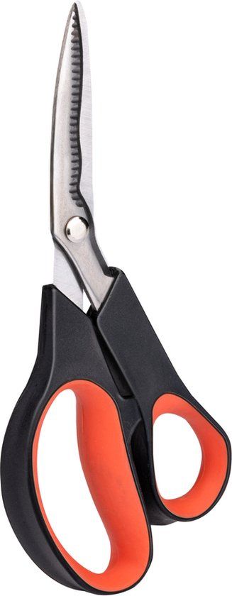 BLACK+DECKER Bloemenschaar - Multifunctionele Tuinschaar - Zwart/Oranje