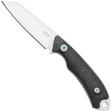 MKM Knives MKM Pocket Tango 2 Lambsfoot PT2-CF Carbon Fiber vaststaand mes, David C. Andersen design