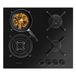 Cecotec Bolero Squad G 4400S Gaskookplaat met 4 branders, nanoglas, 8 kW, gietijzeren grill, drievoudige brander, elektronische ontsteking, veiligheidsventielen, ombouwaccessoires
