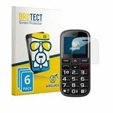 BROTECT Screenprotector 6 Stuks voor artfone CS182 Beschermglas Transparant