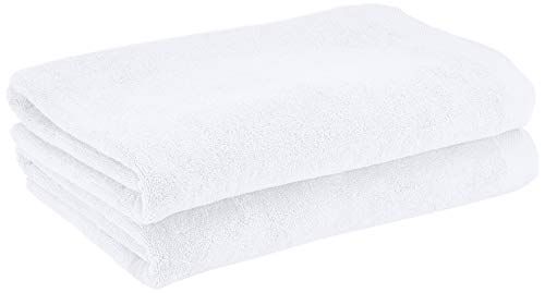 Heckett & Lane Bath Beach Towel - White - 90 x 180 cm - 2 Pieces
