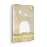 Komar Keilrahmenbild in echt houten frame - Desert Scene - afmeting 30 x 40 cm