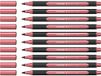 Schneider Paint-It Metallic liner 020 (lijndikte 1-2 mm) 10 stuks, vintage rood metallic