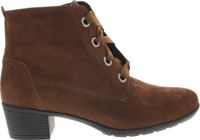 Solidus Dames Bruine Nubuck Bottines Maat 40.5