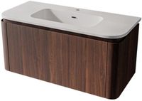 Royal Plaza Meuble de salle de bain - 100cm - Châtaigne (Noyer)