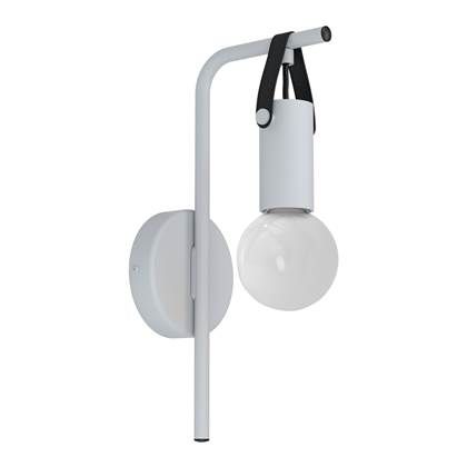 EGLO Apricale Wandlamp - Grijs Staal - E27 - 33 cm