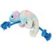AniOne Knuffel Hond Kameleon Met Touw S-M