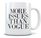 Acen meer problemen dan Vogue 11oz keramische koffie thee mok Studios-Perfect, wit, 9 x 9 x 9 cm