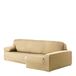 Eysa Aquiles Elastische Chaise Longue Rechts, Polyester-Katoen, Beige, 43 x 37 x 14 cm