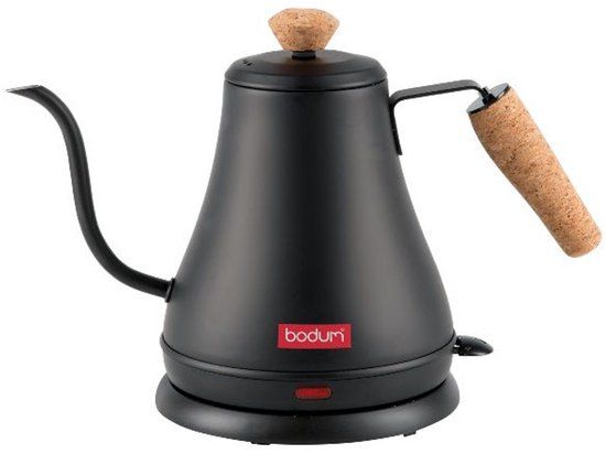 Bodum Melior Gooseneck Waterkoker 0,8L Mat Zwart