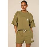The Lola Club Anine The Lola Club sweatshort groen