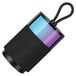 USAMS Bluetooth-luidspreker, serie 5.3 YIN, zwart/zwart, model YX12YX01 (US-YX012)