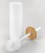 Unyqoos Porte-brosse WC avec support