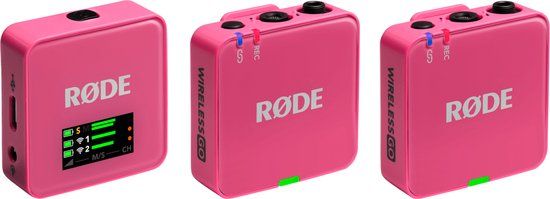 Rode Wireless GO Gen 3 Microfoon - Roze