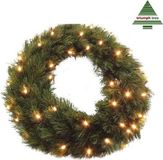 Triumph Tree Couronne de Noël Forest Frosted avec éclairage LED - Couronne de Noël Ø60 cm - Vert