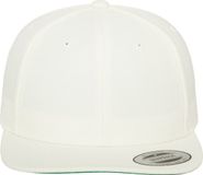 Flexfit Classic Snapback Cap, muts, unisex pet voor dames en heren, in vele kleuren, Wit, One Size