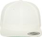 Flexfit Classic Snapback Cap, muts, unisex pet voor dames en heren, in vele kleuren, Wit, One Size