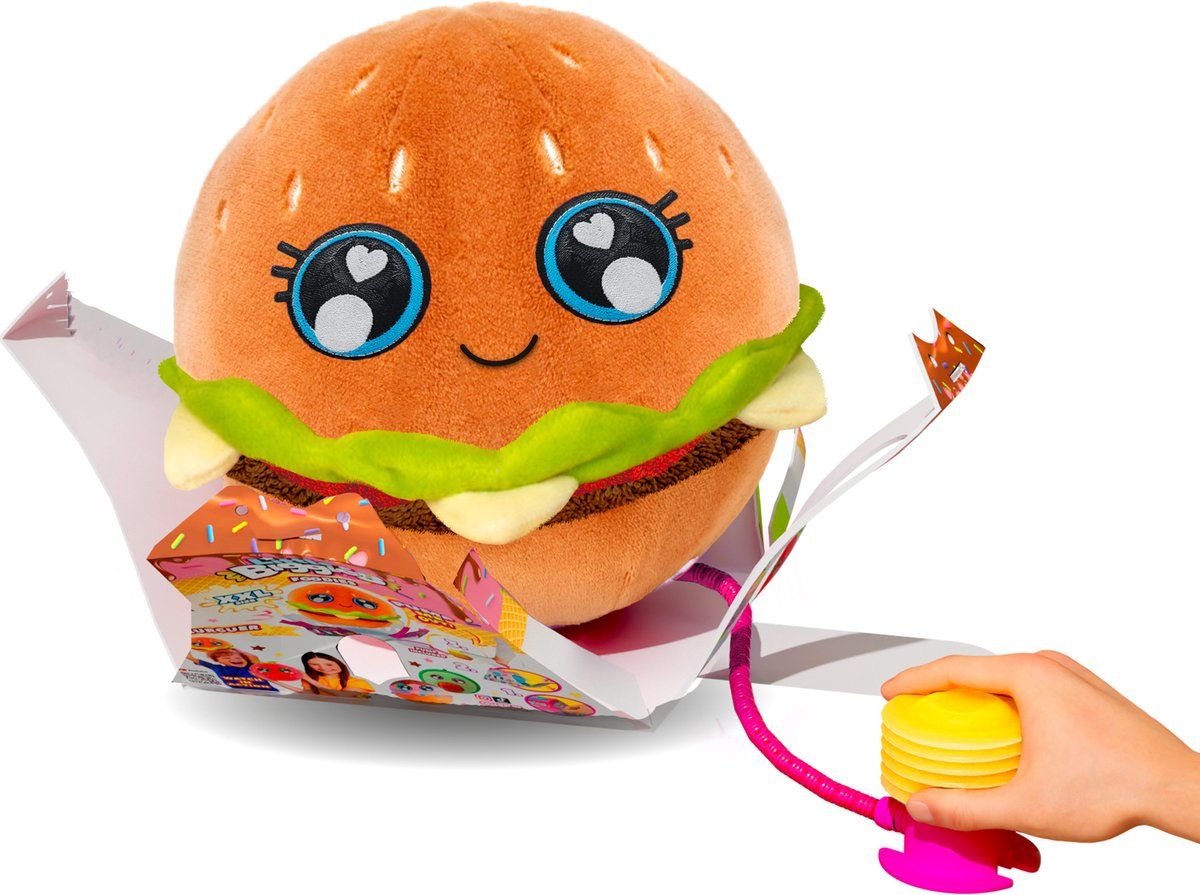 Gear2Play Little Biggies Foodies Burger - Toy Food - Plush - 3+ Years