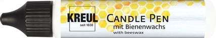 Kreul - Kaarsenschrijver - 29 ml - Wit - Decoratie