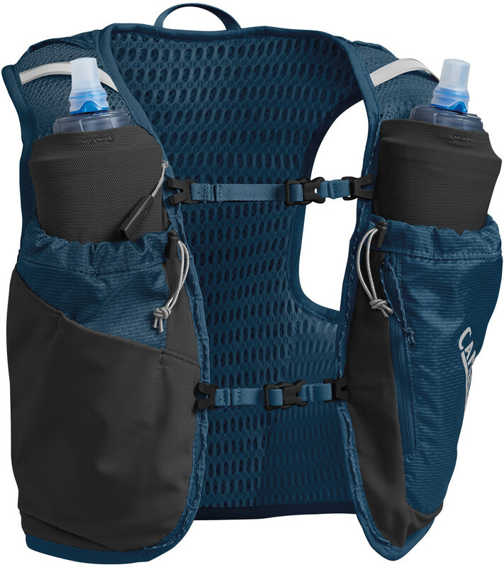CamelBak Ultra Pro Hydration Vest 1L spray bottle Women, gibraltar navy/silver
