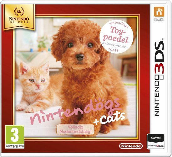 Nintendogs + Cats: Toy Poedel & Nieuwe Vrienden (Select) - 2DS/3DS