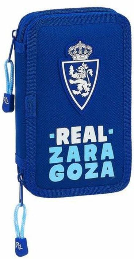 Real Zaragoza Dubbele Etui - Blauw - 28 stuks