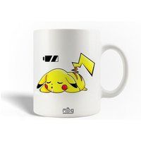 Pokémon Keramische mok maniacase, Pikachu Flat batterij