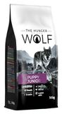 The Hunger of the Wolf Hondenvoer voor puppy's en jonge honden van alle rassen, fijn bereid droogvoer met lam en rijst, 14 kg