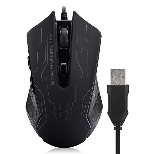 Topiky Gaming-muis Bekabeld - USB - Macro Programmeren - Ergonomisch - LED - 3200 DPI - Plug & Play