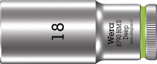 Wera 8790 HMB Deep Hand- en Machinedop - 3/8" - 20 x 28 x 64mm