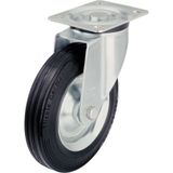 Blickle L-V 125R Zwenkwiel Wieldiameter: 125 mm Draagvermogen (max.): 100 kg 1 stuk(s)