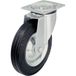 Blickle L-V 125R Zwenkwiel Wieldiameter: 125 mm Draagvermogen (max.): 100 kg 1 stuk(s)