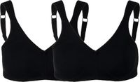 Sassa Mode Sport Beha Vrouwen Zwart 75D