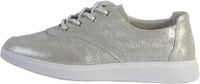 Enza Nucci Leren tennisschoenen Vrouwen Grijs