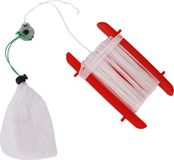 Gerkimex B.V. Krablijn met netje - 39 cm - Wit - Polyester