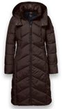 District manteau d'hiver - brun
