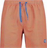 CMP Geometrisch patroon zwemshort mannen sinaasappel/ibiza XL