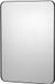 Vevor Miroir de maquillage rectangulaire 761x558x25mm Miroir de salle de bain noir